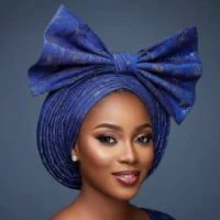 Bow Style Autogele Headgear | Round Pleated