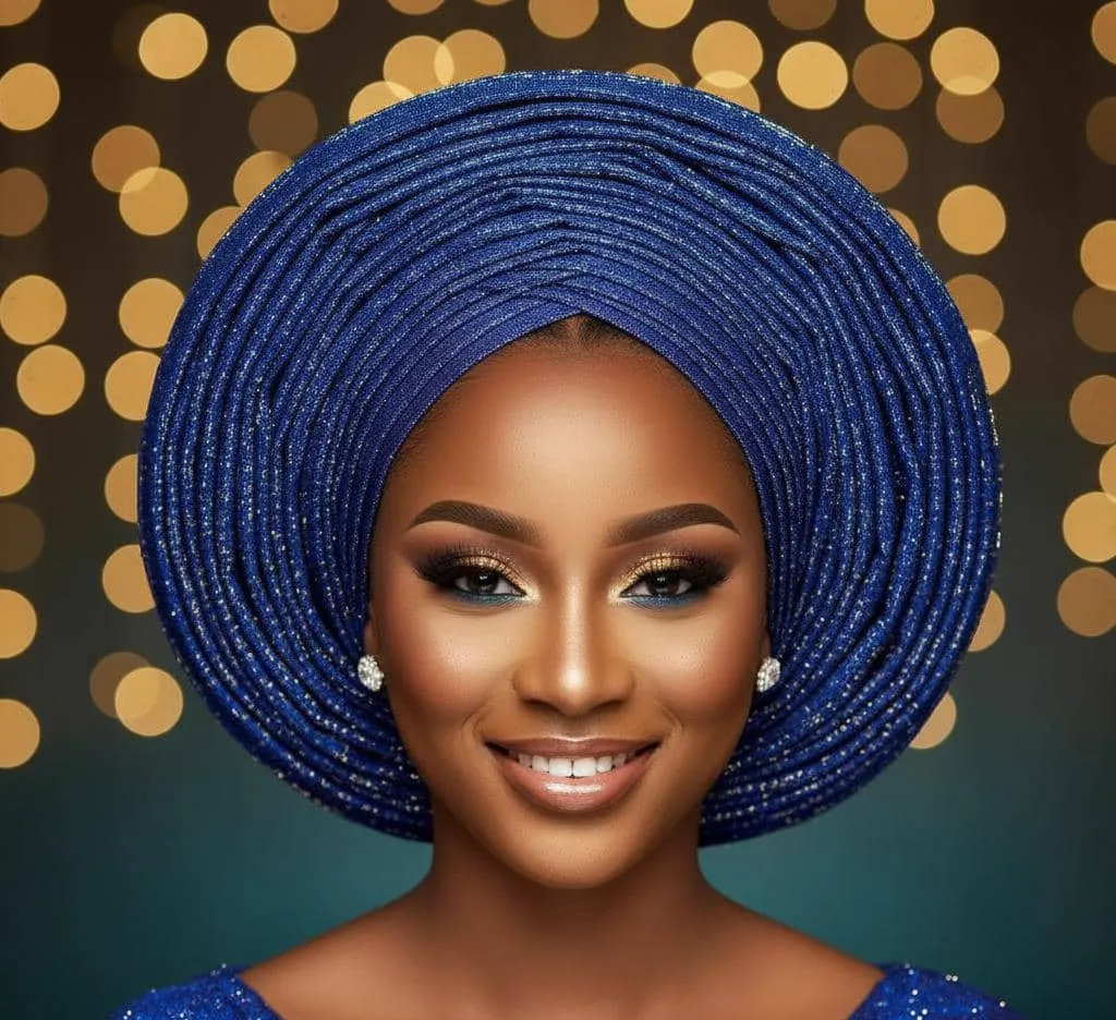 Round Pleated Autogele Headgear
