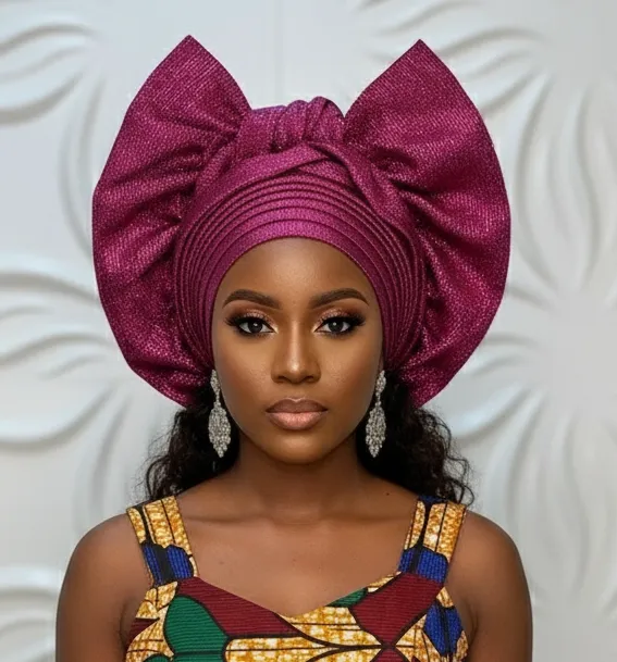 Zara Cap Bow Autogele Headgear
